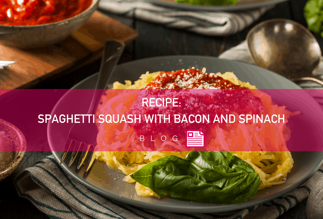 Recipe: Spaghetti Squash with Bacon and Spinach